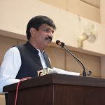 Syed Farhat Abbas Shah Honored at Federal Urdu University's Annual Poetry Event
