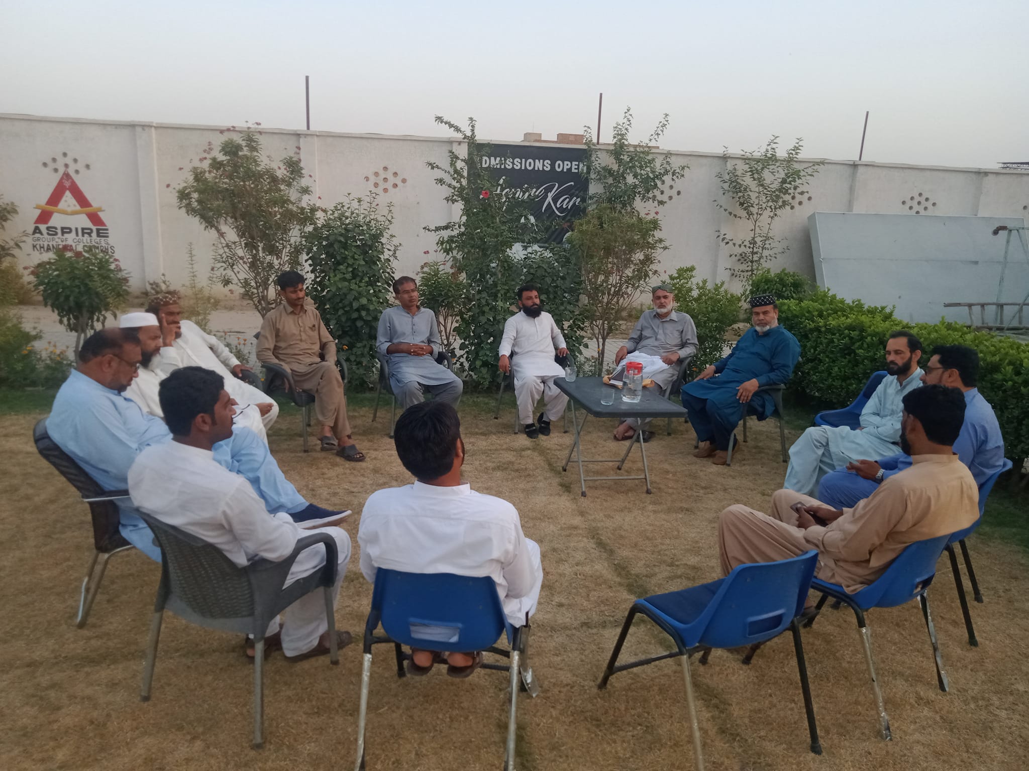 Naat Session in Memory of Poet Suhaib Saqib Held in Khanewal